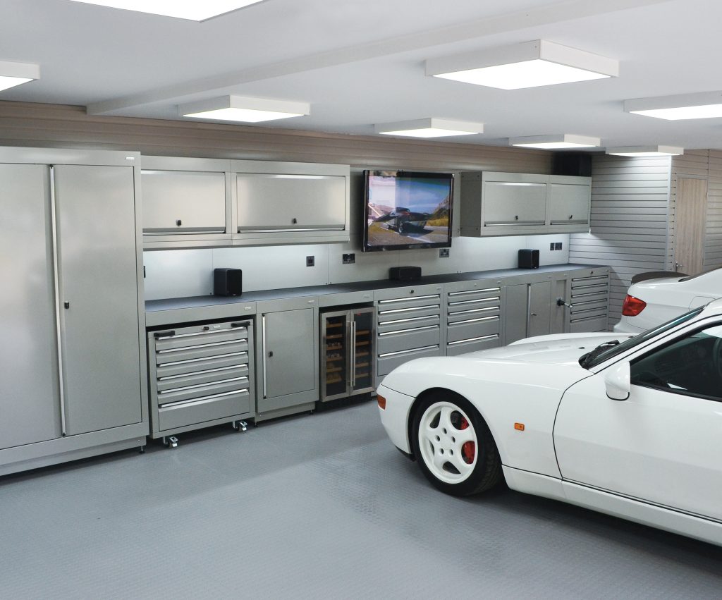 Furniture for beautifully organised garages